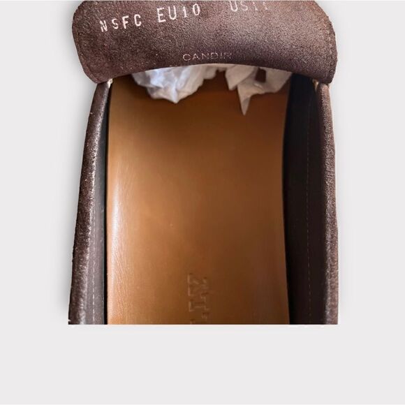 Bally Mens Brown Suede Loafers main image 5